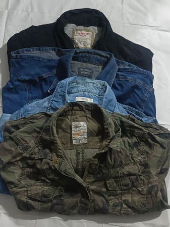 Camicia tunica e gonne in denim 11 pezzi