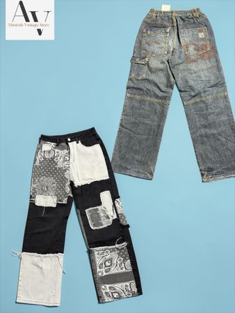 HIPHOP/Lose hiphop fit jeans