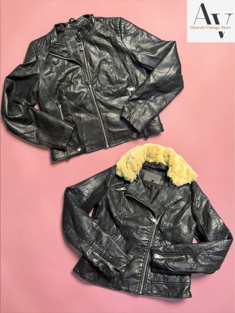 Leather Jacket – Mixed Designs