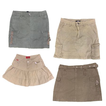 Y2K NYC IT Girl Cotton Mini Skirts Rw-1713