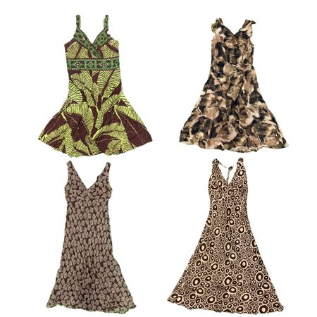 Y2K Earthy Tone Vibe Maxi Dress RW-1716