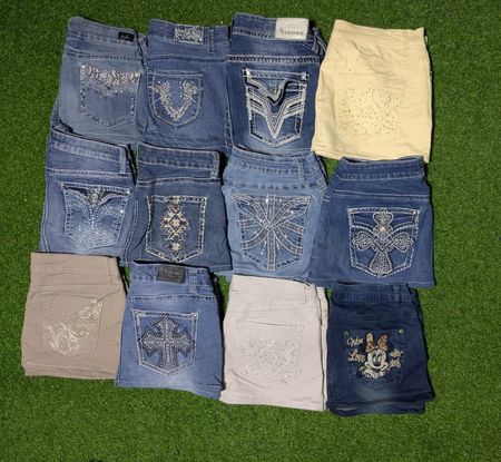 VIGOSS AND OTHER MIX BRANDS MINI SKIRTS (C 101)