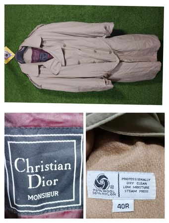 Christine Dior Trench coat