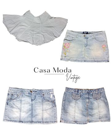 2703-9 Saias Mini Jeans Sexy 8Pcs