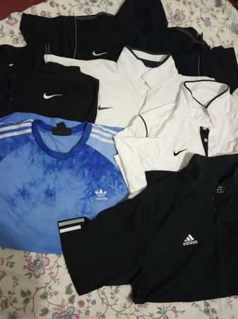 Nike adidas t-shirt