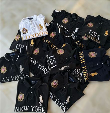 THREE BUTTON POLO T SHIRT