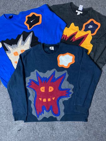Upcycle Nike Patchwork Sweatshirt