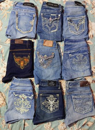 LA IDOL USA VIGOSS AND OTHER BRAND MINI MICRO SHORTS