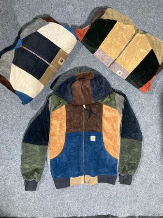 Upcycle Carhartt Corduroy Hoodie