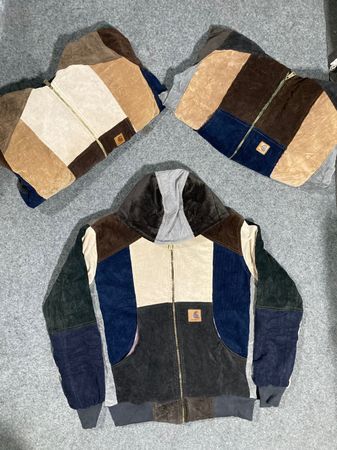 Upcycle Carhartt Corduroy Hoodie