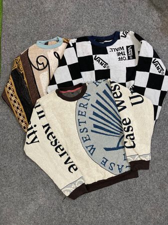 Upcycle Tapestry Sweater