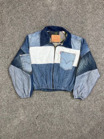 Upcycle Levi’s Crop Jacket