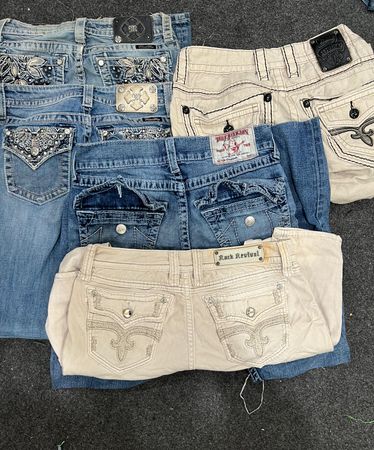 Miss Me/True Religion/Rock Revival Jeans-28pcs- C 004