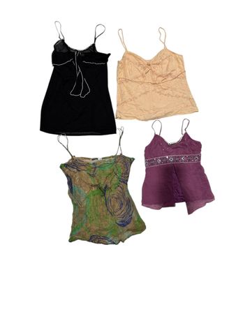 Y2K女性用キャミソールトップス