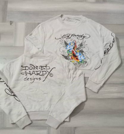ED Hardy Women Crop Sweatshirts