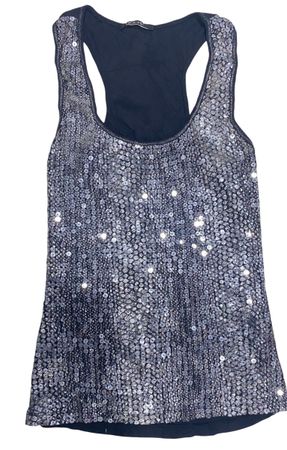 Y2k sequined tank tops.