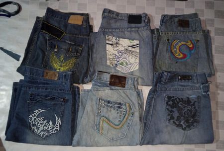FUBU AND OTHER MIX BRANDS SHORTS (ID 1250)