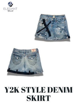 UPCYCLED Y2K Style Skirts - EVR0254