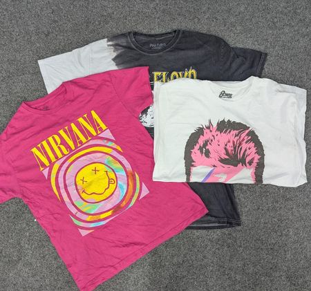 ZV2127 Music Print T-Shirts