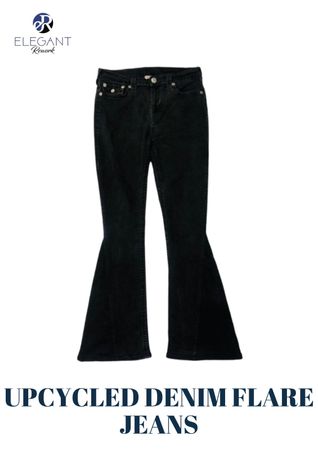 UPCYCLED Denim Flared Jeans - EVR0263