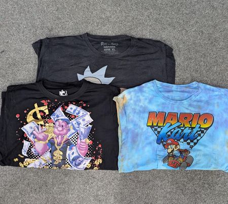 ZV2130 Cartoon Print T-Shirts