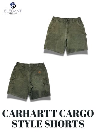 UPCYCLED Carhartt Cargo Style Shorts - EVR0253