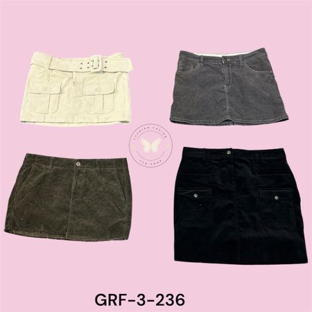 Women’s Corduroy Skirt – Casual & Stylish Fit (GRF-3-236)