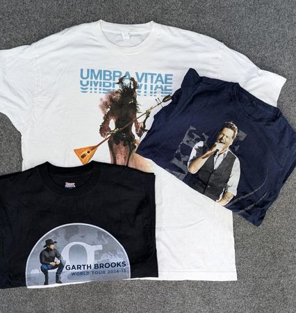 CRZ2138 Music Print T-Shirts