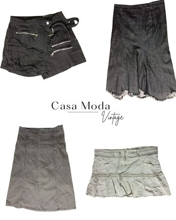 2803-2 Denim Midi & Mini skirts 8Pcs