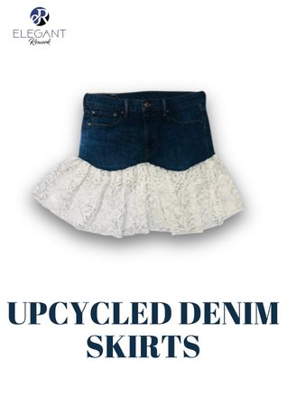 UPCYCLED Denim Skirts - EVR0286