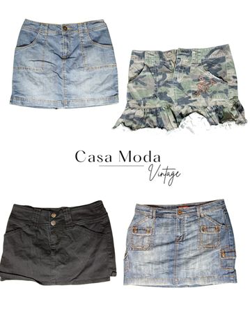 2803-6 Denim Mini skirts 9Pcs