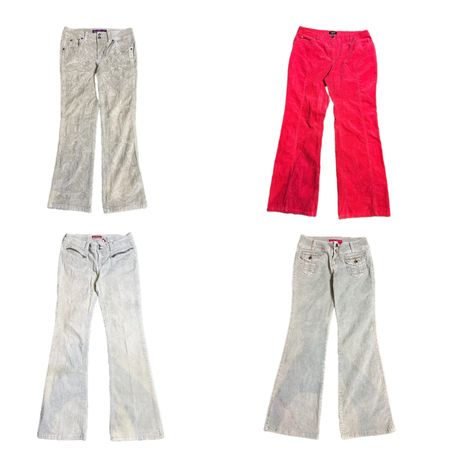 Y2K Unique Corduroy Pants (TVL-402)