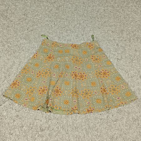 Y2K POLY SKIRTS (GREEN) - BUNDLE 24