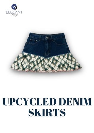 UPCYCLED Denim Skirts - EVR0277