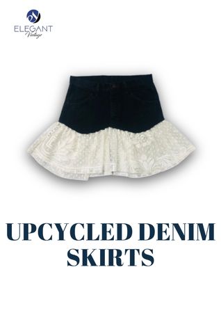 UPCYCLED Denim Skirts - EVR0280