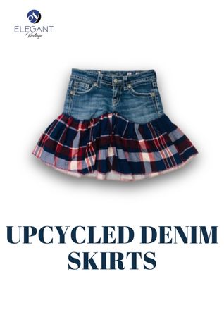UPCYCLED Denim Skirts - EVR0282