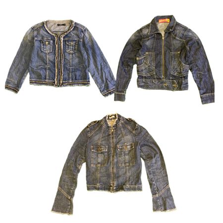 Y2K NYC IT Girl Denim  Jackets RW-1719