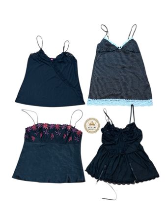 Y2K Black Tops 15 pcs 702