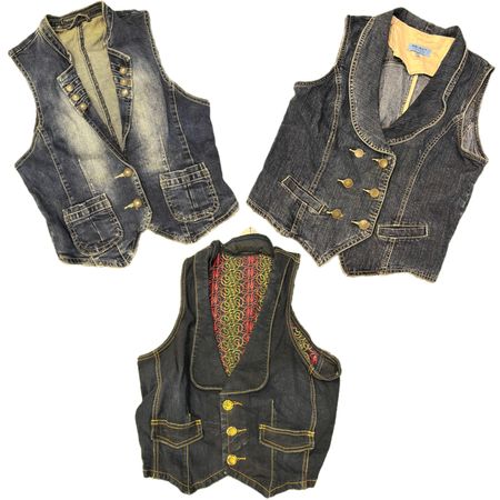 Y2K Einzigartige Taillenwesten RE-2950