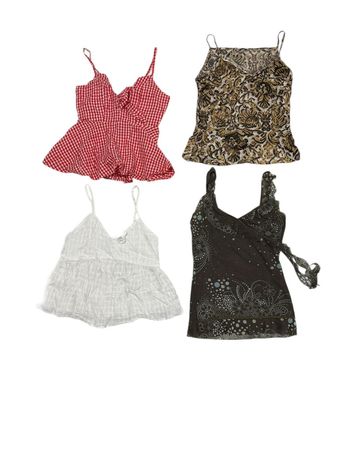 Y2K women's cami tops