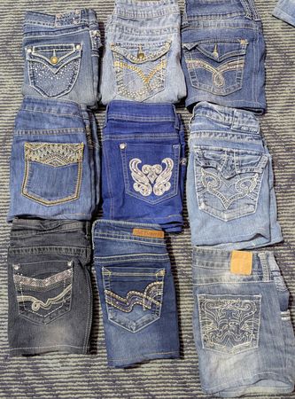 WALLFLOWER AND OTHER BRAND MINI MICRO SKIRTS (03)