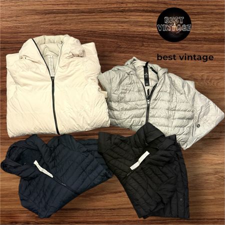 Lululemon feather jackets
