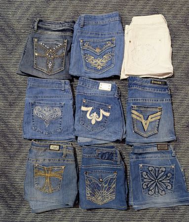 VIGOSS AND OTHER BRAND MINI MICRO SKIRTS (06)