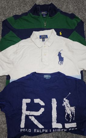 Kids ralph lauren t-shirts mostly 14/16 size