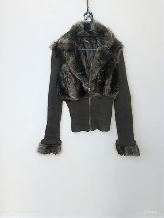 Y2K Fur Jacket and Fur waistcoat