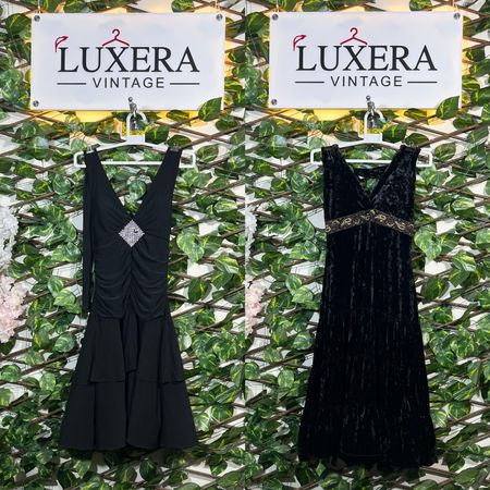 Black Premium Y2K Dresses