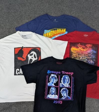 CRZ2113 Movie & TV Show Printed T-Shirts