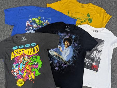 ZV2115 Movie & TV Show Printed T-Shirts