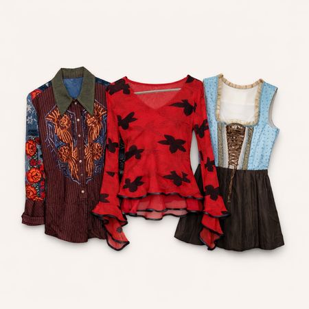 Curated Vintage / Y2K Statement Styles | Rare & Eye-Catching Finds