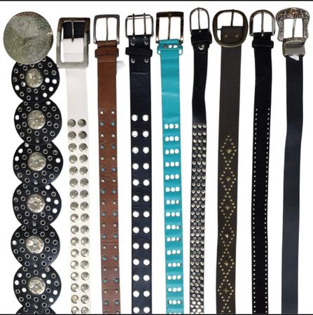 Y2K Aesthetic Belts 2